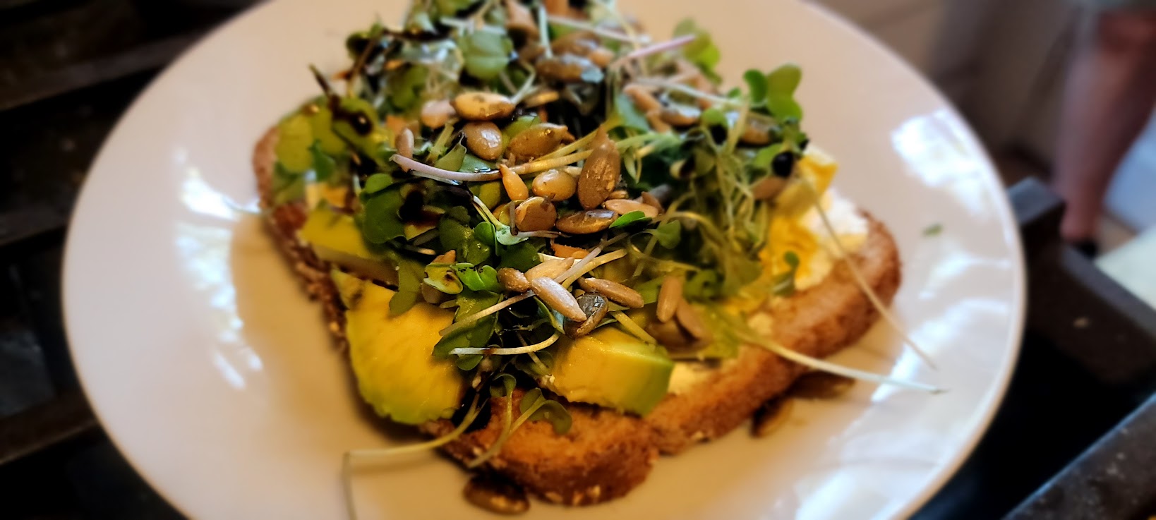 Avocado Toast with Goat Cheese